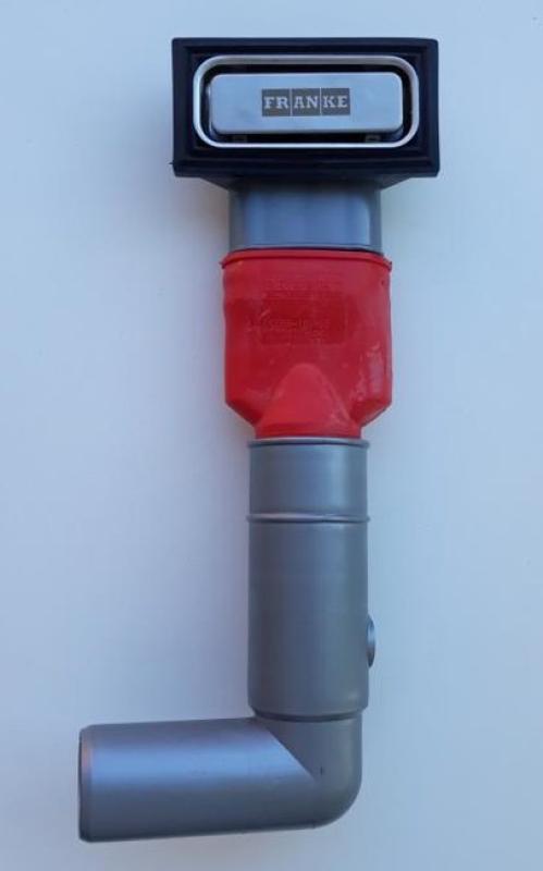 Franke Преливен комплект матирана неръждаема стомана, преливна тръба 133.0262.017