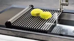 Quadri RVS Ролкова подложка за и върху мивка 43 х 32 см 1208956470