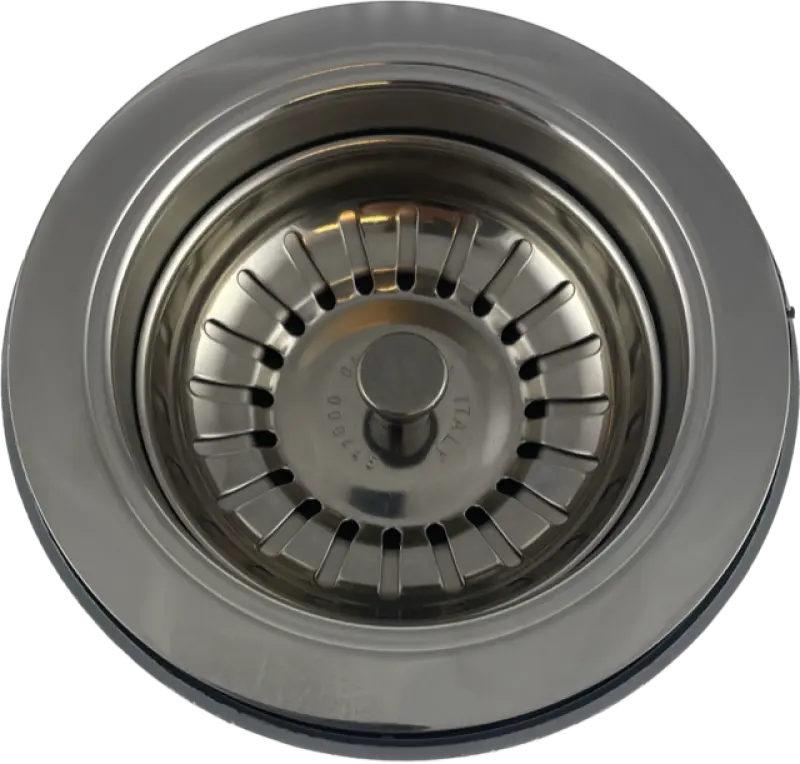 PB Класически хромиран комплект за отвод за кухненска мивка и цедка, която може да се заключва 1208956473