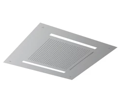 SB Square 316 Вграден Душ за дъжд Velvet Temptation с LED хромотерапия и водопад от четкан PVD месинг 1208956745