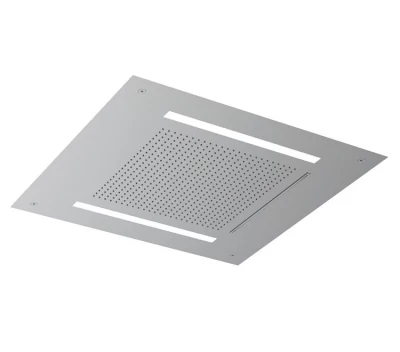 SB Square 316 Вграден Душ за дъжд Velvet Temptation с LED хромотерапия и водопад от четкан PVD месинг 1208956745