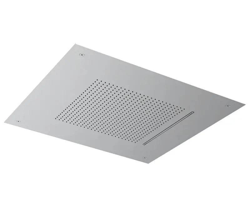 SB Square 316 Вграден душ реген Velvet Temptation и водопад мат черно 1208956749