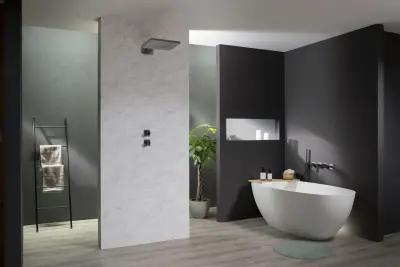 SB Square 316 Emotion Dual душ с две функции, изработен от четкан месинг PVD, 1208956758