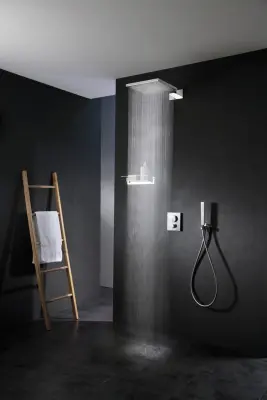 SB Square 316 Emotion Dual душ с две функции, изработен от четкан месинг PVD, 1208956758