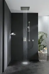 SB Square 316 Вграден душ с дъждовен ефект Velvet Temptation Dual flow с четка PVD пистолет метал 1208956768