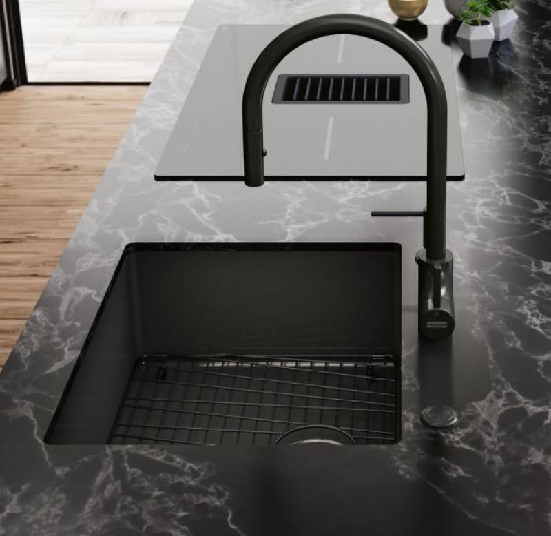 Franke Mythos Masterpiece Аксесоар дънна решетка 491x401mm, PVD gun metal 112.0655.470