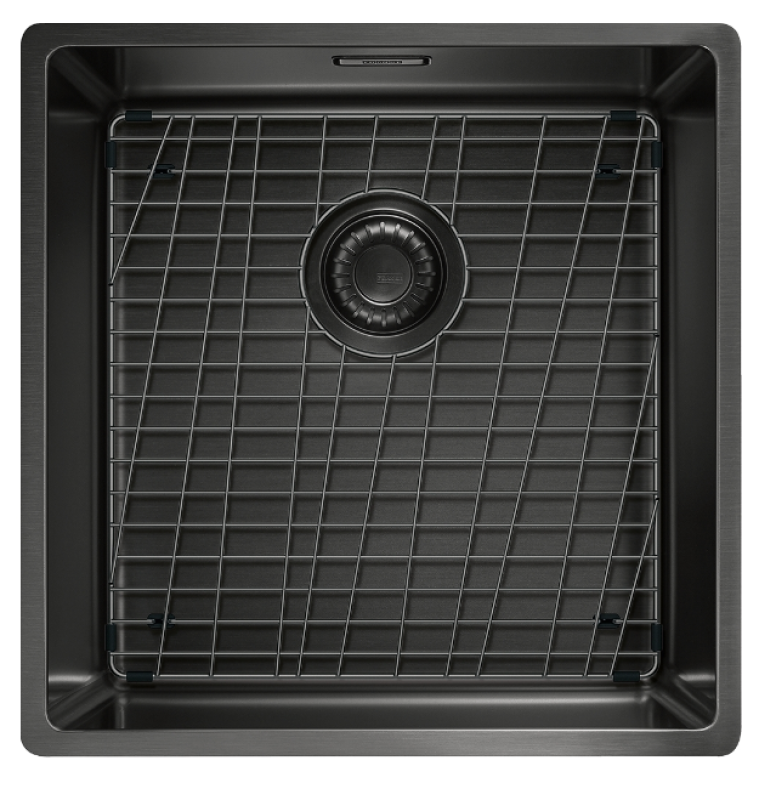 Franke Mythos Masterpiece BXM 210.40 PVD Gun Metal Мивка 400x410mm за вграждане и подстройка 127.0674.537