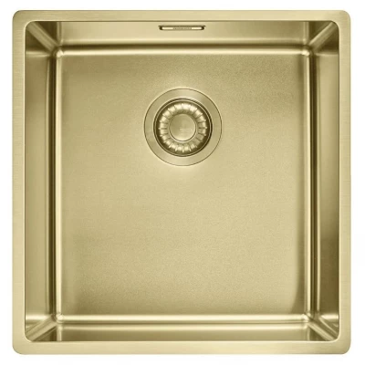 Franke Mythos Masterpiece BXM 210.40 PVD Златна мивка 400x410mm за вграждане и под монтаж 127.0674.582