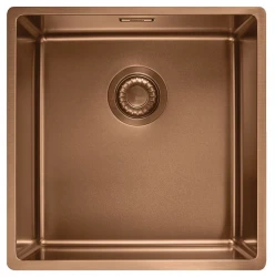 Franke Mythos Masterpiece BXM 210.40 PVD Мед Мивка 400x410mm Вграждане и Подплотов Монтаж 127.0674.583