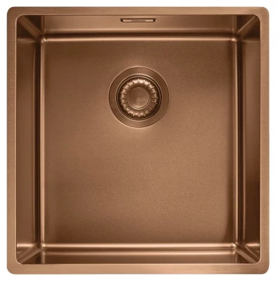 Franke Mythos Masterpiece BXM 210.40 PVD Мед Мивка 400x410mm Вграждане и Подплотов Монтаж 127.0674.583