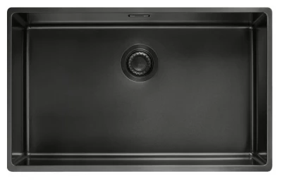 Франке Митос Мастерпис BXM 210.68 Голямо Gun Metal PVD 685x410mm Плоско и Подстройно Монтиране Мивка 127.0674.440