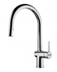Franke Active J Кухненски смесител хром с издърпващ се душ 115.0653.401