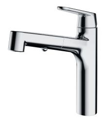 Franke Lift Кухненски смесител с издърпващ се душ, хром 115.0621.668