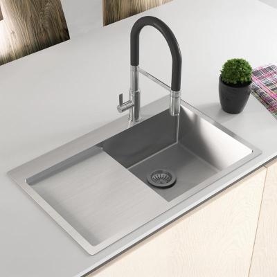 Ausmann Oder Blue мивка от неръждаема стомана 78x50 см за монтаж над и на нивото на плота с отцедник 1208957121