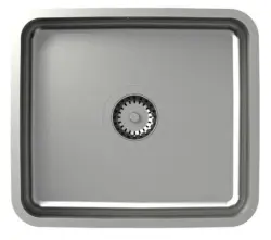 Aquadesign Oxford мивка от неръждаема стомана 40x35 см за монтаж под нивото на плота 1208957204