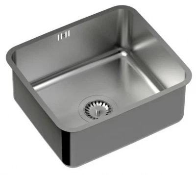 Aquadesign Oxford мивка от неръждаема стомана 40x35 см за монтаж под нивото на плота 1208957204