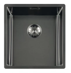 Lorreine Royal gun metal мивка 34x40 см 34SP-GunMetal за монтаж под, над и на нивото на плота 1208957306