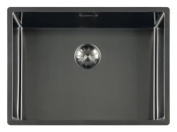 Lorreine Royal мивка gun metal spoelbak 55x40 см за монтаж под, над и на нивото на плота 55SP-GunMetal 1208957309