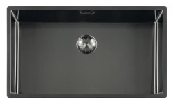 Lorreine Royal GunMetal голяма мивка 74x40 см за монтаж под, над и на нивото на плота 74SP-GunMetal 1208957310