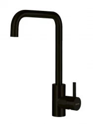 Lorreine Pro Square Кухненски смесител в матово черно с въртящ се чучур 1208957318