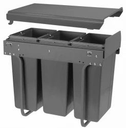 Garbi Sorter S-30-3 Система за отпадъци с 3 кофи за боклук 10 литра 1208957362