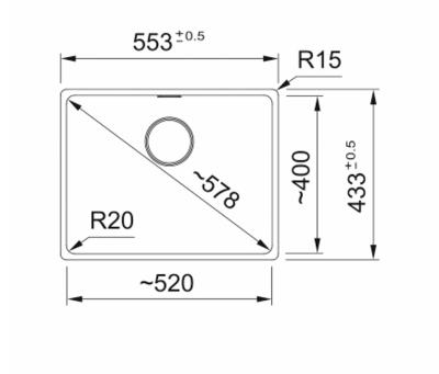 Franke Maris MRG 210 Fragranite черно издание матов мивка за плосък монтаж