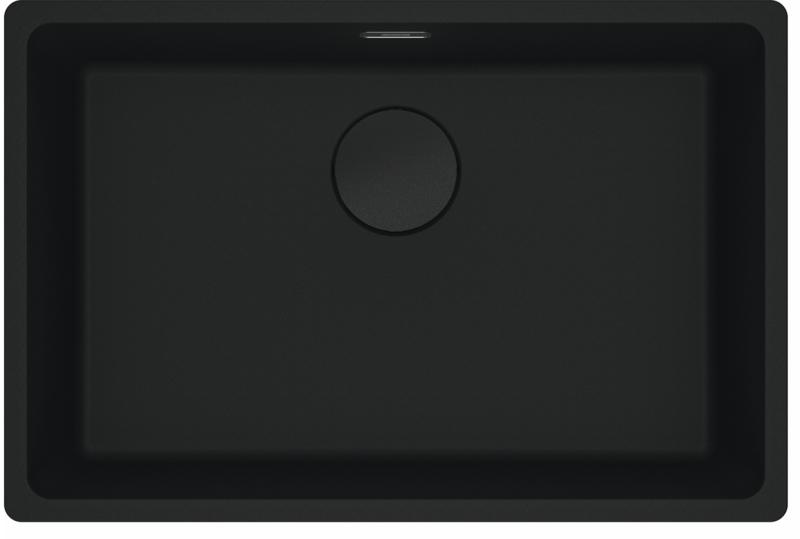 Franke Maris MRG 210 / 110-62 Fragranite черна едиция матова мивка за плоско вграждане