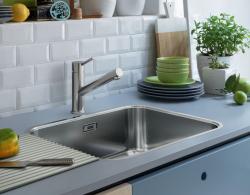 Franke Smart SRX 210.50 T мивка от неръждаема стомана 50x40 за монтаж на нивото на плота 127.0688.777