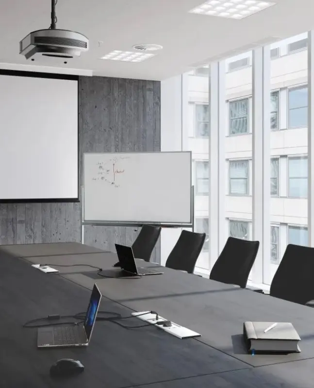 Indux Slide max вградена кухненска контактна кутия в работния плот с USB-A, HDMI, RJ45 и USB-C цвят матово бяло 1208957429