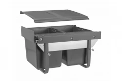 Garbi Sorter S-45-2-15 Система за отпадъци с 2 x 15 литра кофи за боклук, ниска 1208957444