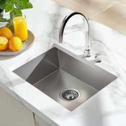 Waterevolution Flow Смесител за кухня с 2 отвора, неръждаема стомана T151IE