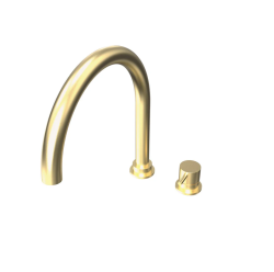 Waterevolution Flow Смесител за кухня с 2 отвора, месинг T151LE