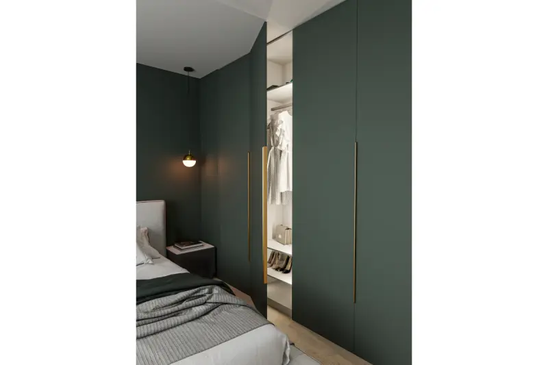 Декор Abies месингова златна висяща лампа с метален кръгъл небето 3558