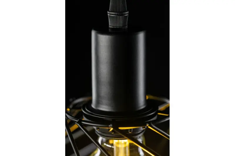 Декор Tilia черна модерна декоративна лампа с висяща жица 7849