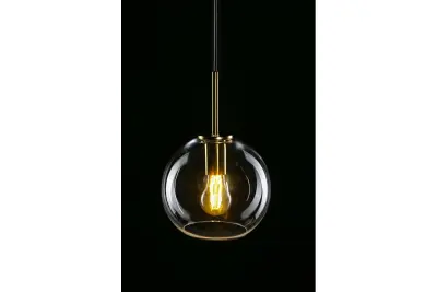 Декоративна сферична стъклена висяща лампа Giglas 8013