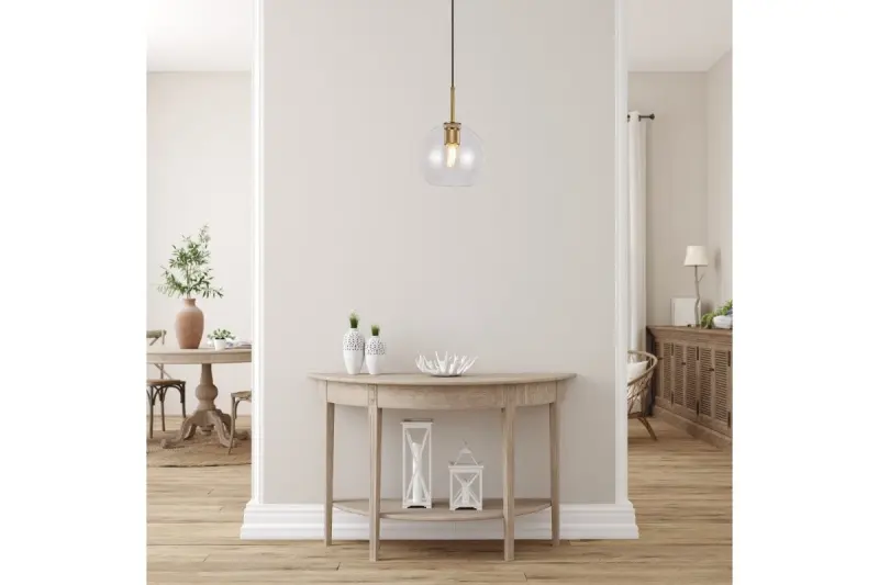 Декоративна сферична стъклена висяща лампа Giglas 8013