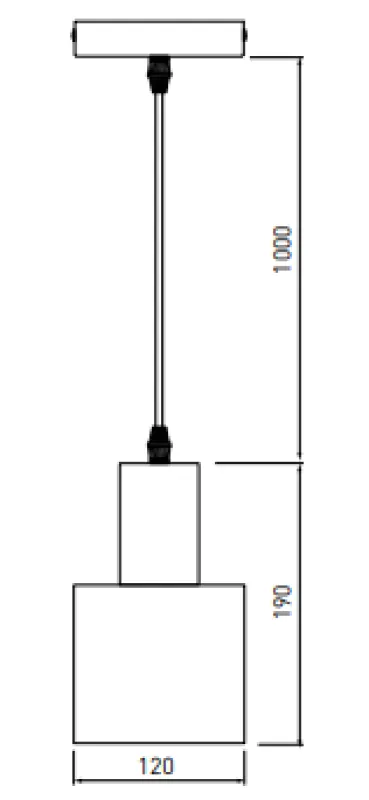 Декор Селвия висяща лампа от мед с месингово покритие диаметър 12 см 3208