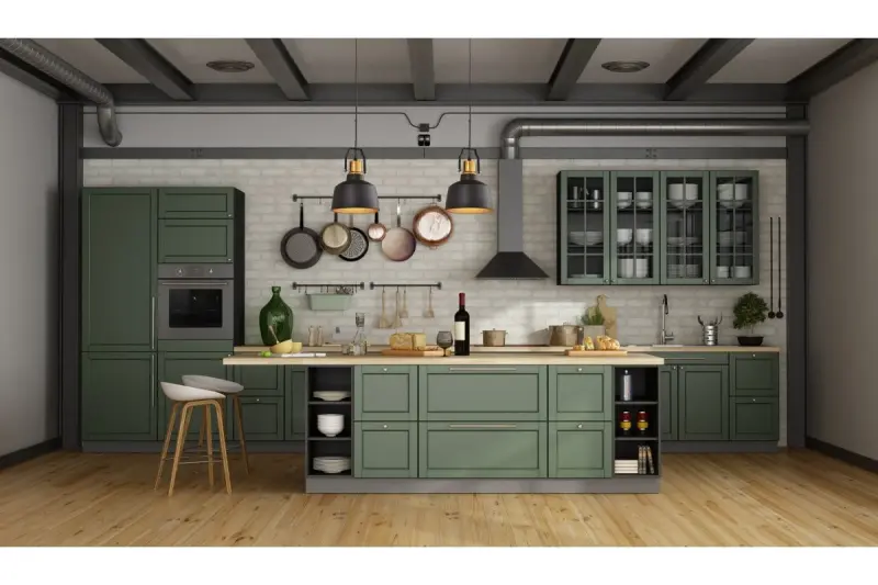 Декор Монро модерен черен златен висящ лампион 6958