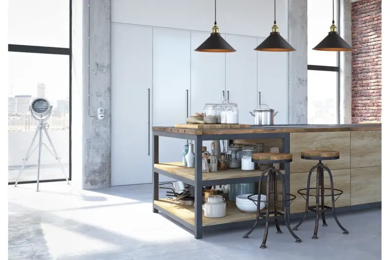 Декор Мани черна златна метална висяща лампа с диаметър 30 см 4076