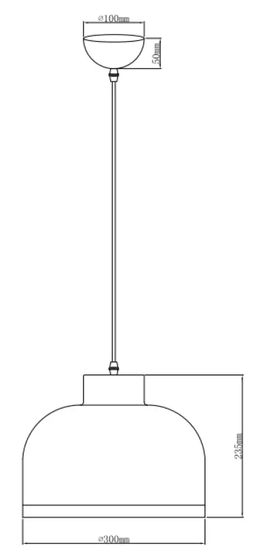 Декор Goldi черна златна модерна висяща лампа с диаметър 30 см 4090