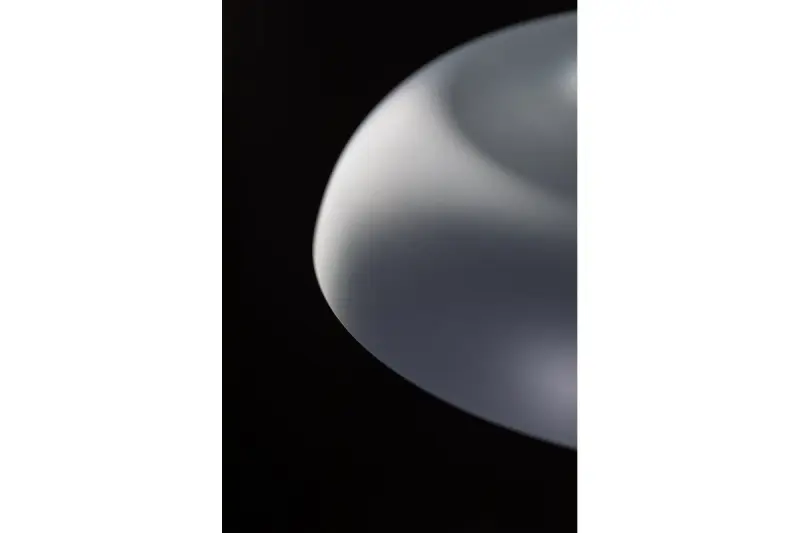 Декор Сканди модерен сив пендел 35 см диаметър 7368