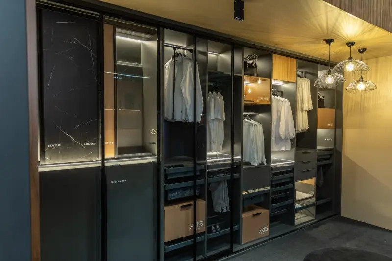 Декор Ретро винтидж черна лампа за окачване с тел 40 см диаметър 4137