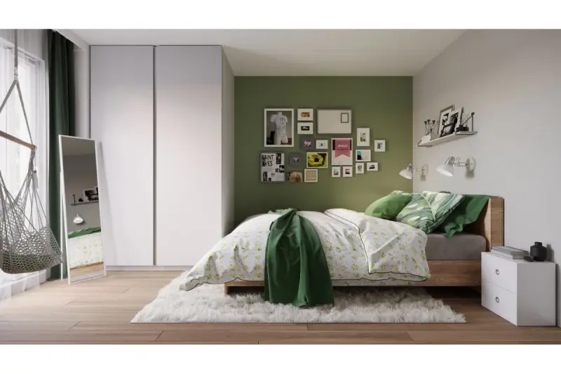 Декоративна Артемия елегантна бяла стенна лампа с метален рамо 16,5 см диаметър 2218