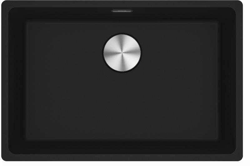 Franke Maris MRG 110-62 Fragranit  Черна мивка за монтаж под плота