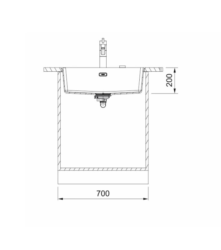 Franke Maris MRG 110-62 Fragranite Oyster мивка за вграждане