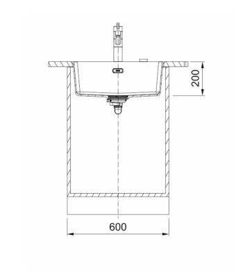 Franke Maris MRG 110-52 Fragranite Onyx мивка за вграждане