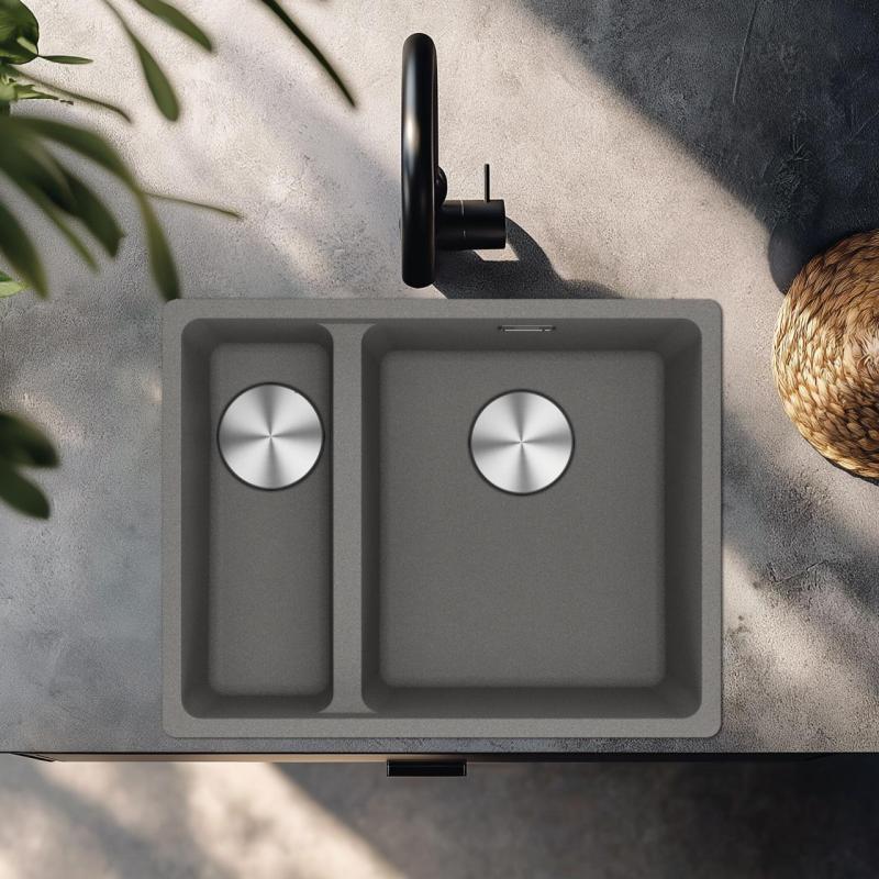 Франке Марис MRG 260-34-15 Фрагранит Стоун грей мивка Десен басейн за плоско вграждане