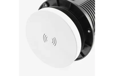 Indux Lift Потъващ бял контакт за кухня за работен плот, с осветление, 2 x USB и безжично зареждане 1208957838