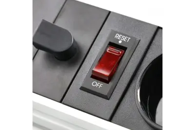 Indux Lift Потъващ бял контакт за кухня за работен плот, с осветление, 2 x USB и безжично зареждане 1208957838
