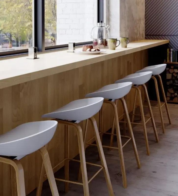 Indux Push разтегливо черно заземителна контакт с 1xUSB A и 1xUSB C с неръждаема стоманена капачка 1208957928